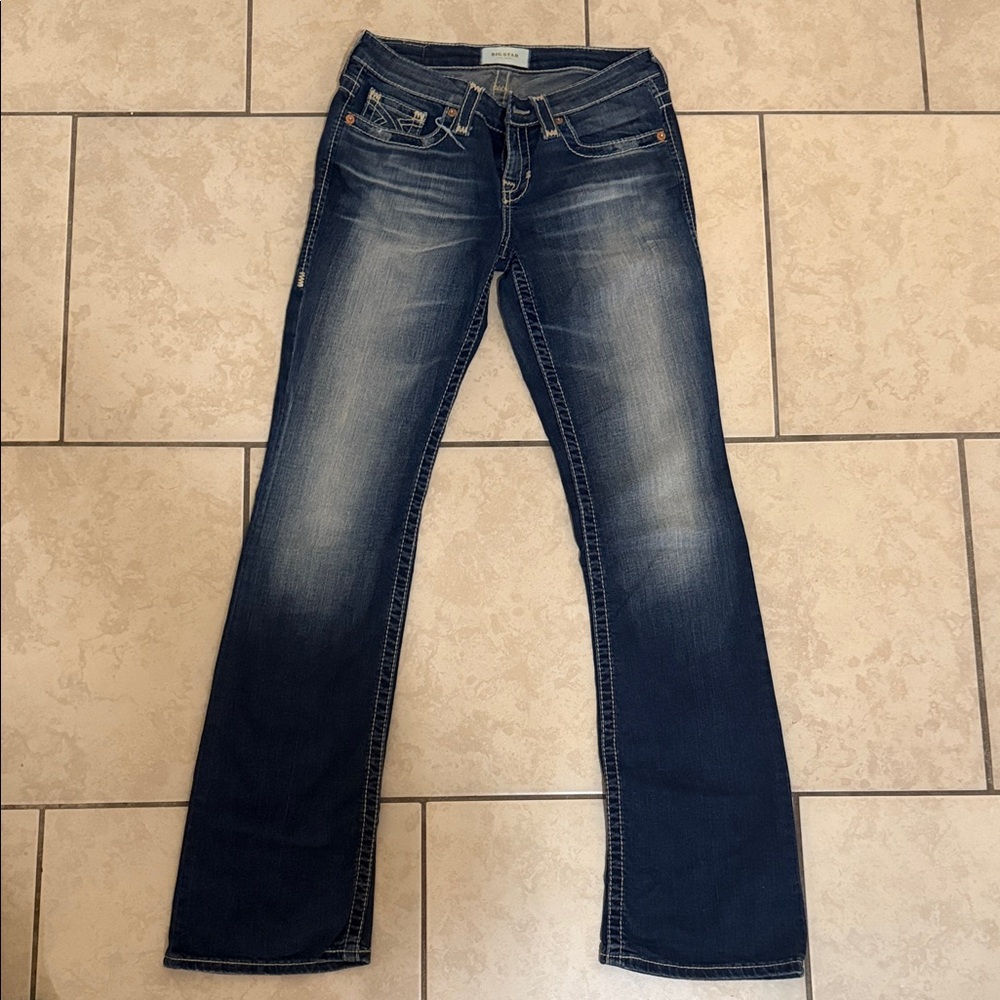 Big Star Women's Boot Cut Jeans in Indigo